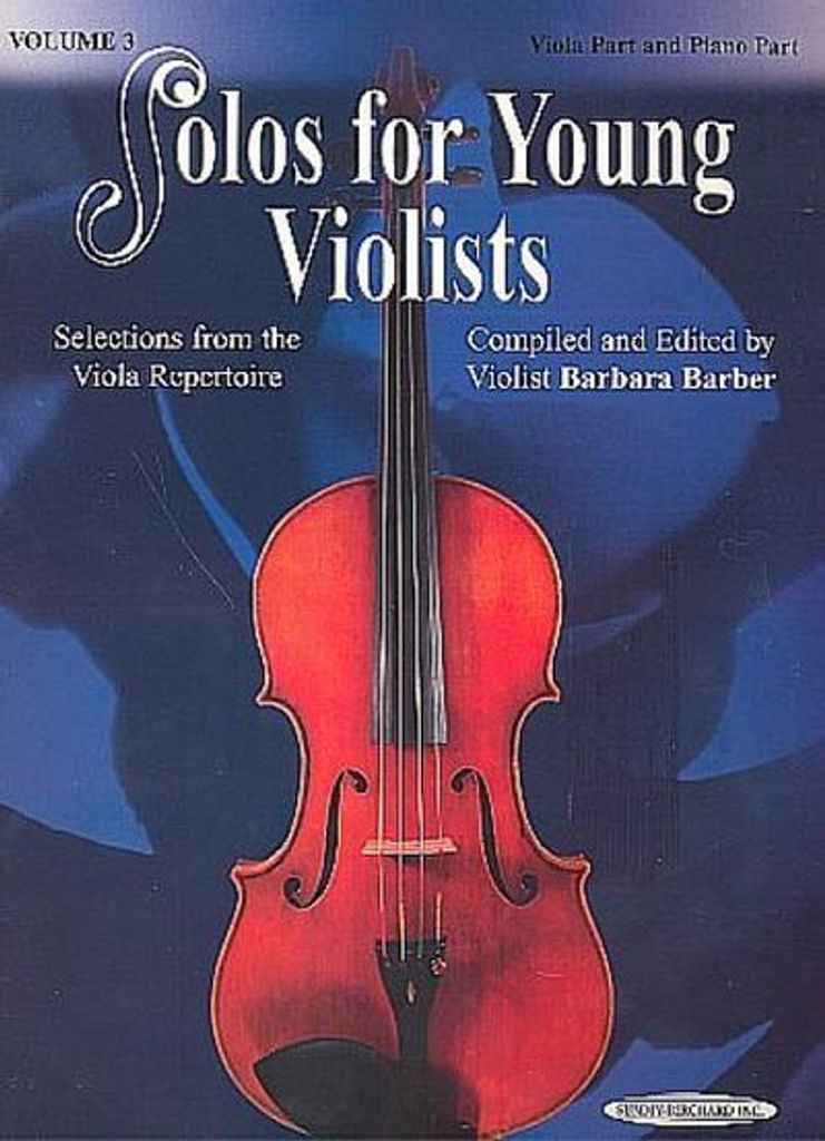Solos for Young Violists, Vol 3: Selections from the Viola Repertoire