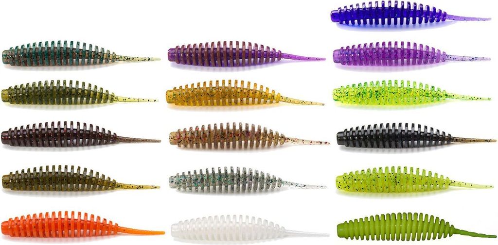 Fishup Tanta Gummiköder 3,5' 9cm - 5 Creature Baits, Fishup Farben:Pearl