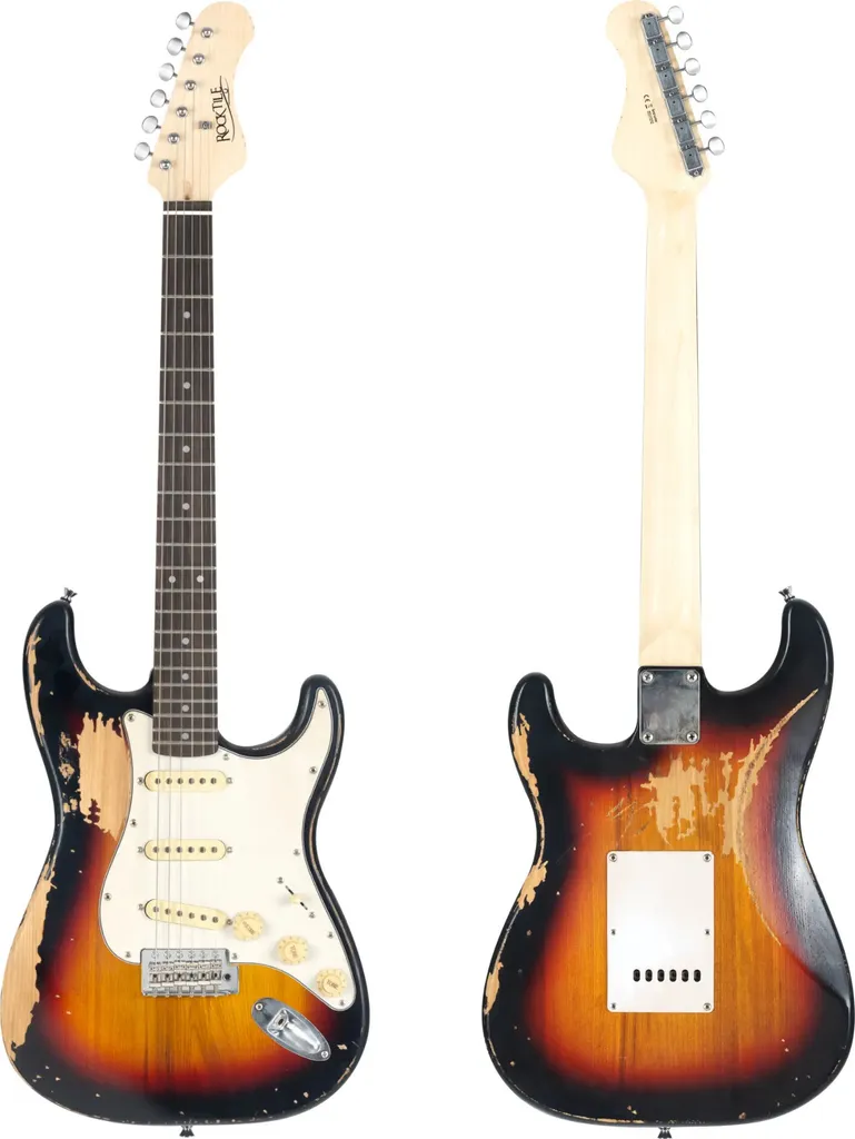 Guitare électrique Rocktile Vintage ST-BBSB Scène & Studio - 7
