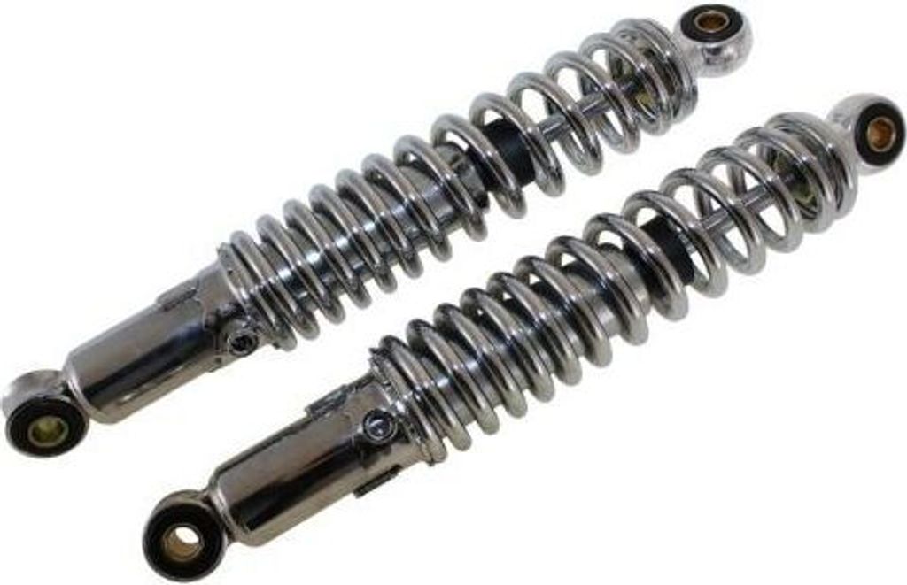 Set ammortizzatore puntone 300mm cromo (10/10mm) universale Immagine del prodotto 