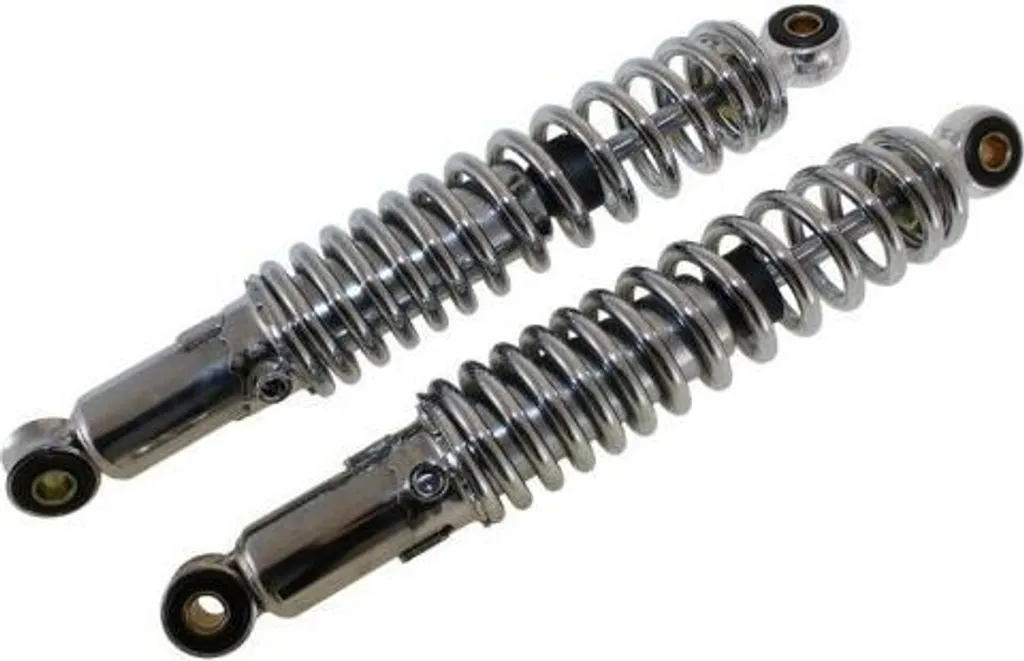 Amortisseur de suspension Citomerx 300mm chrome pour mobylette moped