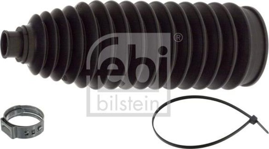FEBI BILSTEIN 102112 Manschettensatz, Lenkung OE 482034M526 kompatibel mit Almera