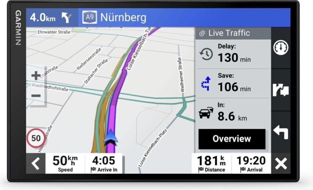 Garmin DriveSmart 86, 20,3 cm (8"), 1280 x 800 px, TFT, Obrázek produktu 