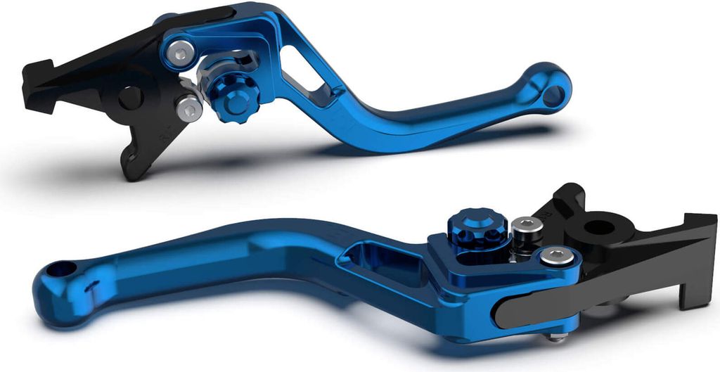 LSL Kupplungshebel BOW L22, kurz, blau/blau