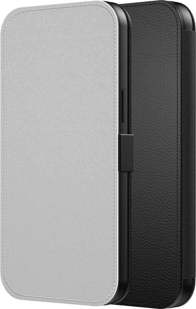 Smartphonica Telefon Fall geeignet für iPhone 14 Plus Kunstleder Sublimation Telefon Fall Bücherregal für eigene Foto - Sublimation Leder Büche...