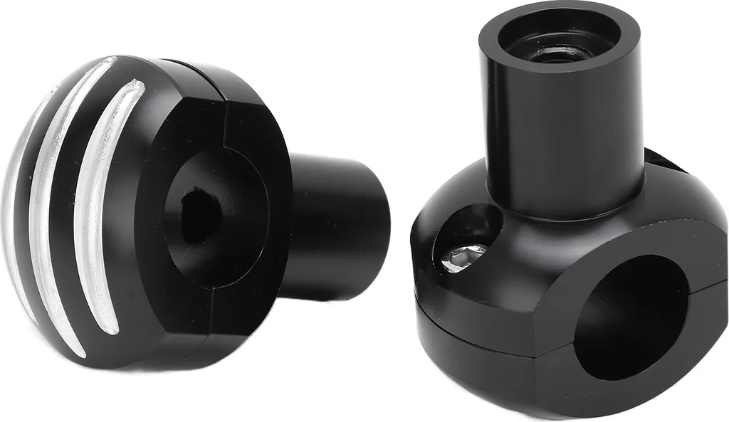 Rehausseur de guidon moto universel en aluminium CNC noir 22mm 28mm