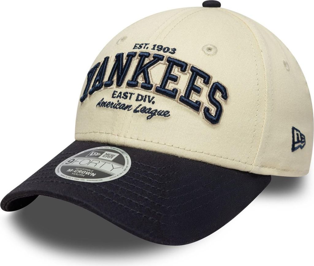 New Era 9Forty Kinder Cap - New York Yankees beige - Youth