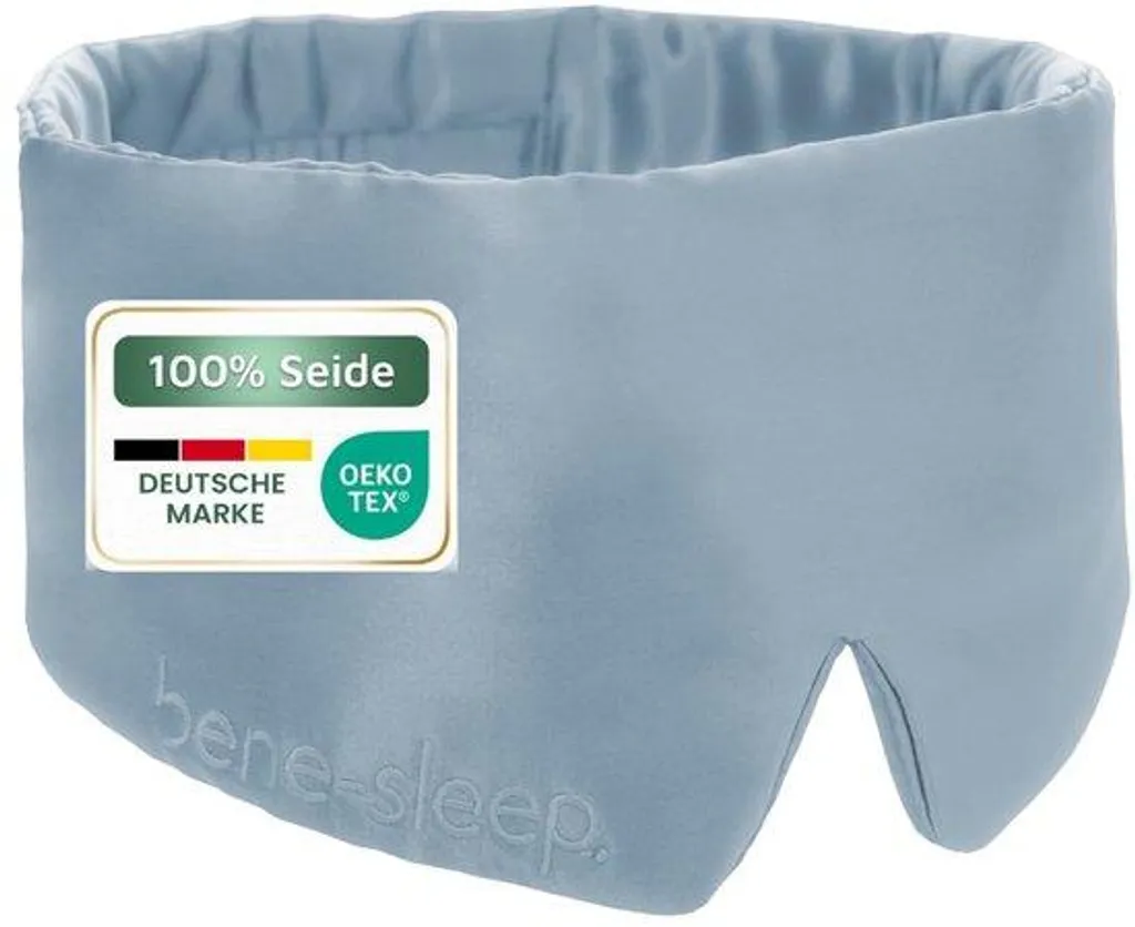 Dormez mieux avec le masque de sommeil soie contre insomnie et jour