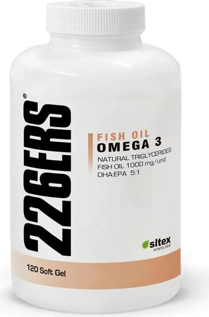 226ers Fish Oil Omega3 : Dites adieu au goût de poisson en 120 Gélules