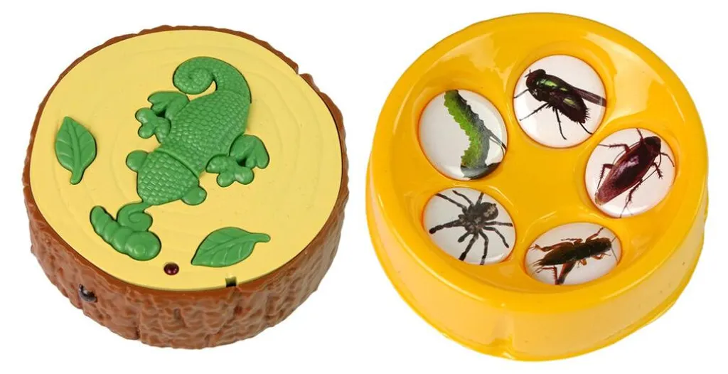 Caméléon télécommandé vert 28cm - Jouet interactif RC avec langue extensible - 3