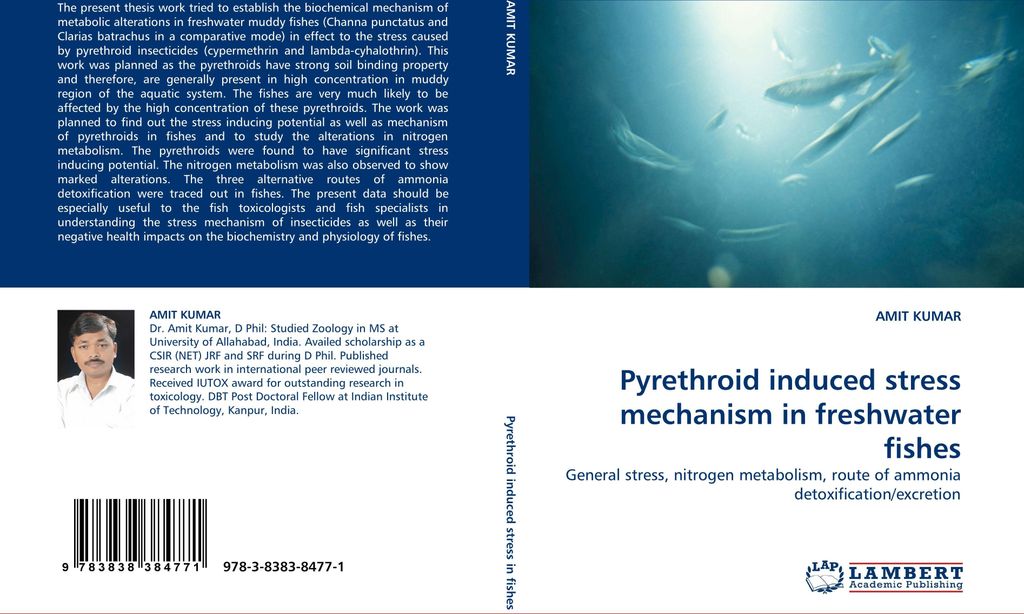 Pyrethroid induced stress mechanism in freshwater fishes