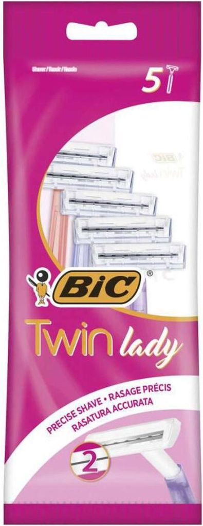 BIC Twin Lady Sensitive Razor 5 Count Produktbild 