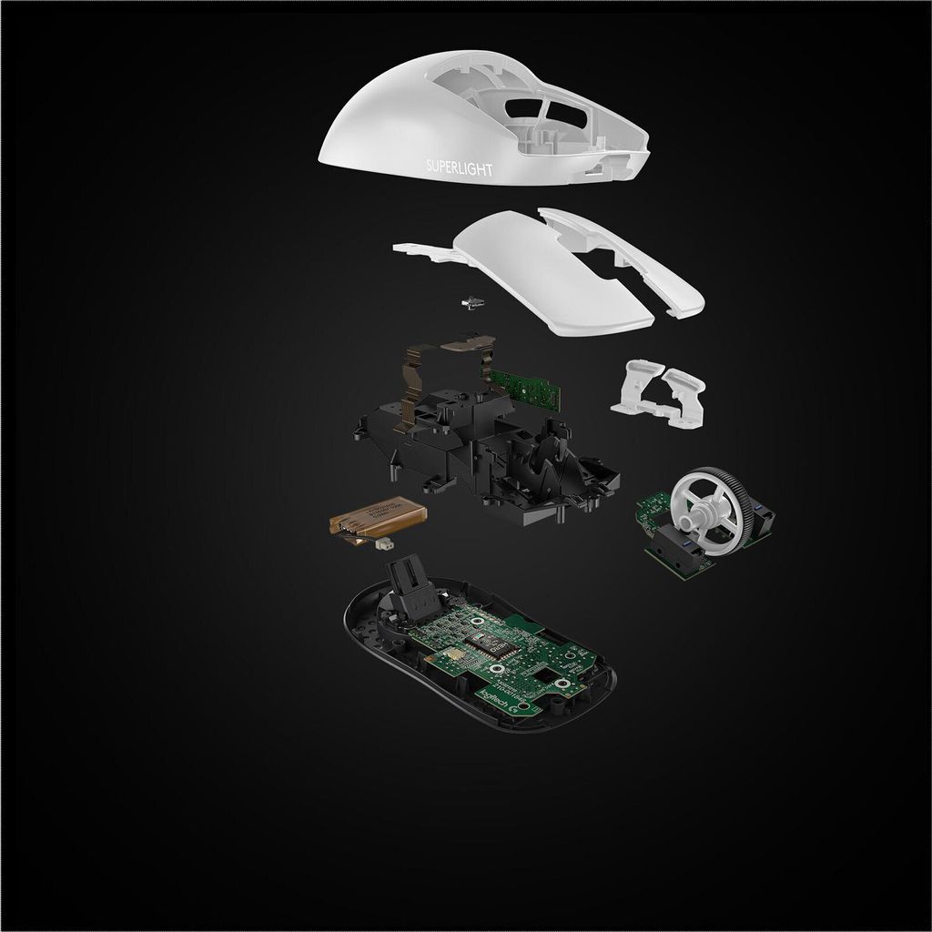 Logitech PRO X SUPERLIGHT WIRELESS GAMING MOUSE WHITE EER - Produktbild 24