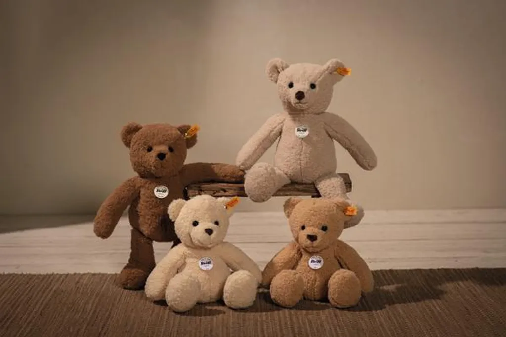 Doudou Ours Steiff Mila 30 cm vanille idéal pour cadeau de naissance - 3