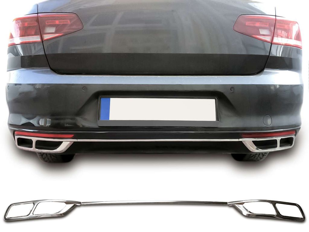 Scarico Null in acciaio inox per Passat B8, 3G Hatch + Immagine del prodotto 