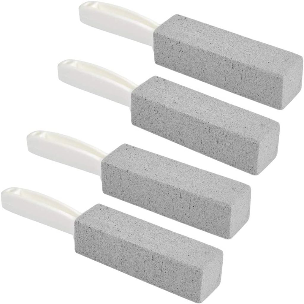 DdLUCK Toilettenreiniger Mit Bimsstein – Langer Griff, 3er Pack, Für Hartnäckige Kalkflecken In WC & Bad