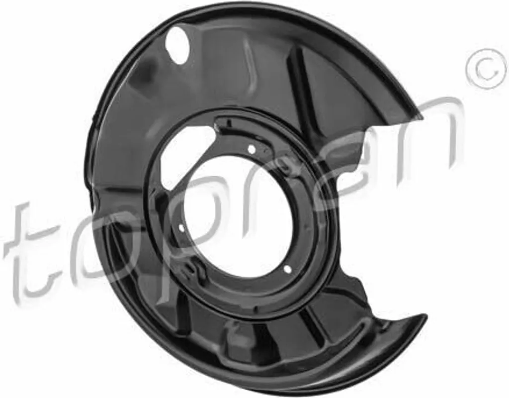 Tôle de protection contre corrosion frein arrière droit Mercedes W202 E