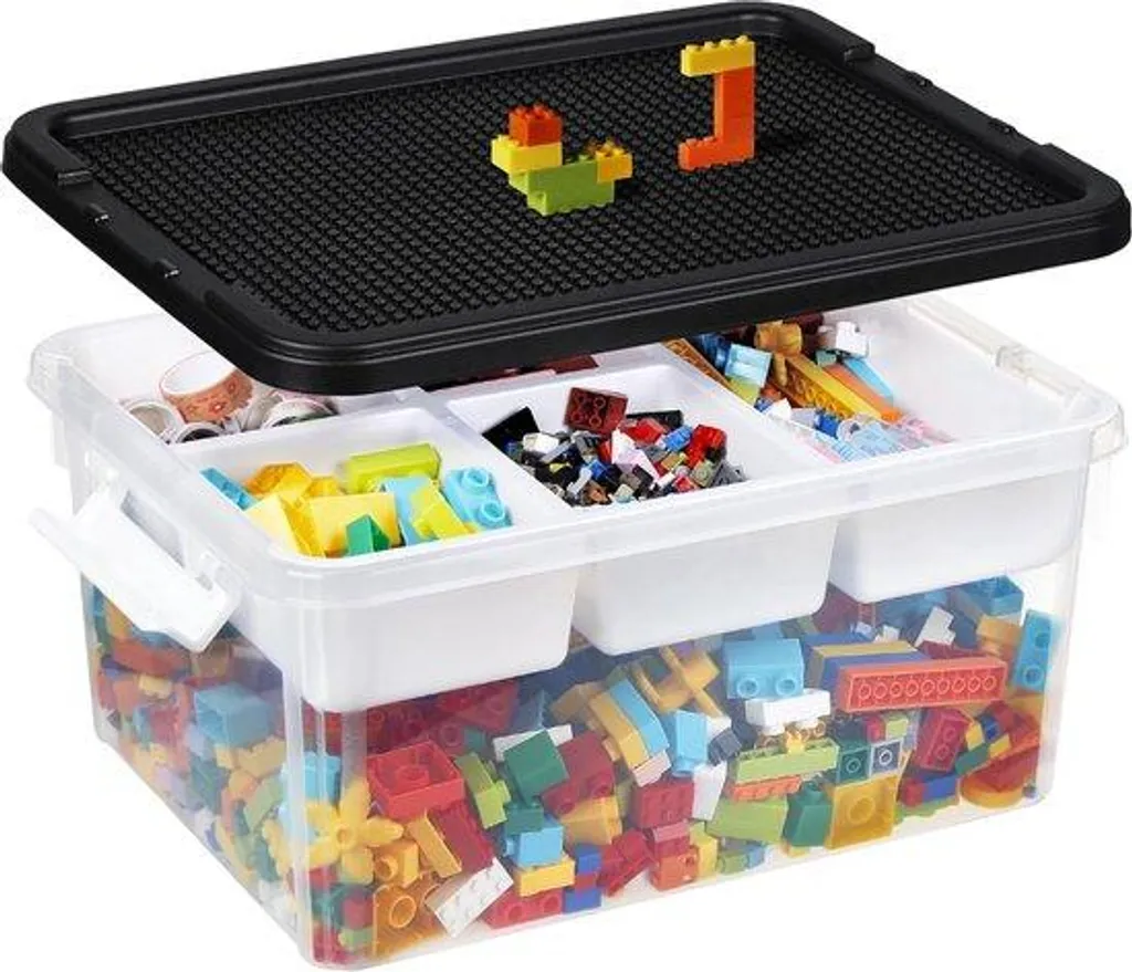 Rangement plastique pour matériel de bricolage et jouets d'enfants DIY