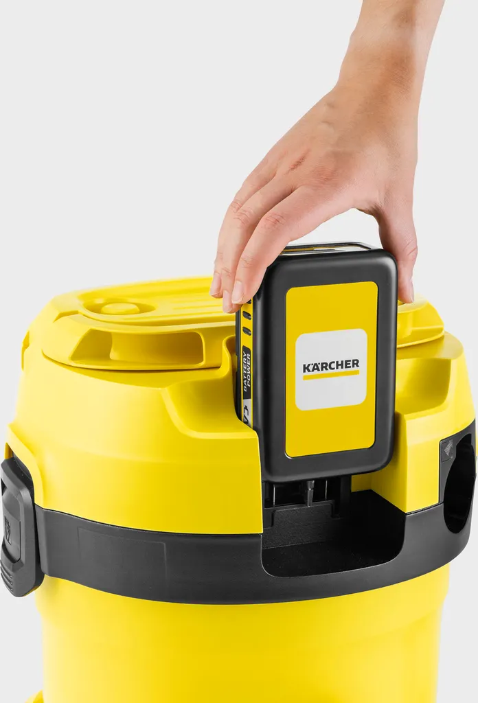Kärcher WD 2-18 Cordless - Aspiratore Solidi e Liquidi Professional - 5