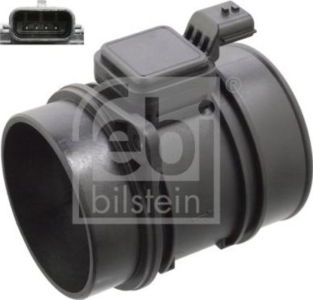 FEBI BILSTEIN 105868 Luftmengenmesser OE 8200914647 kompatibel mit Magna, Tahoe, Linea, Golf IV, Alf. 156, Megane, Master