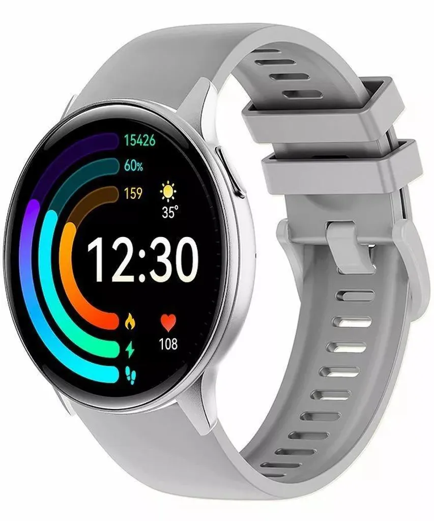 Montre connectée Valdus VS41 PRO noire avec écran AMOLED et appels BT