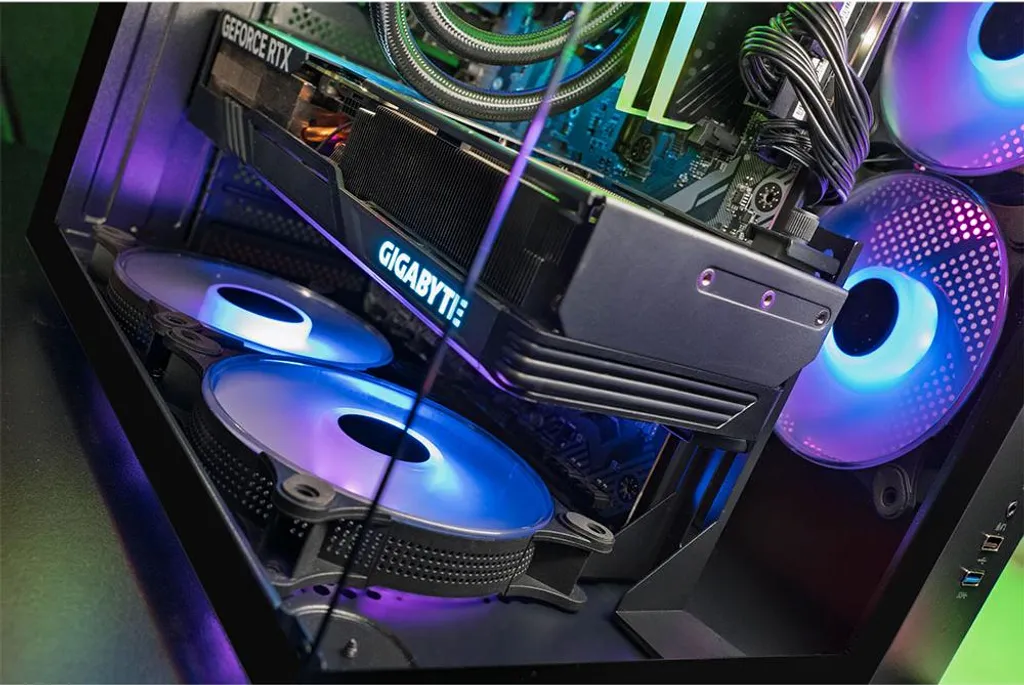 Mars Gaming MCA-GCBPRO Support de Carte Graphique Noir en Acier Robust - 7