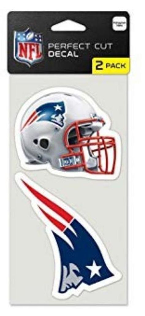 New England Patriots 2er Set Aufkleber