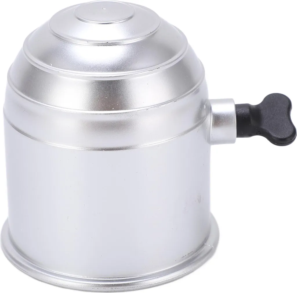 Gancio di traino a sfera universale Proteggi copertura Accessori per autoveicoli con manopola per RVB (argento CP-0235)