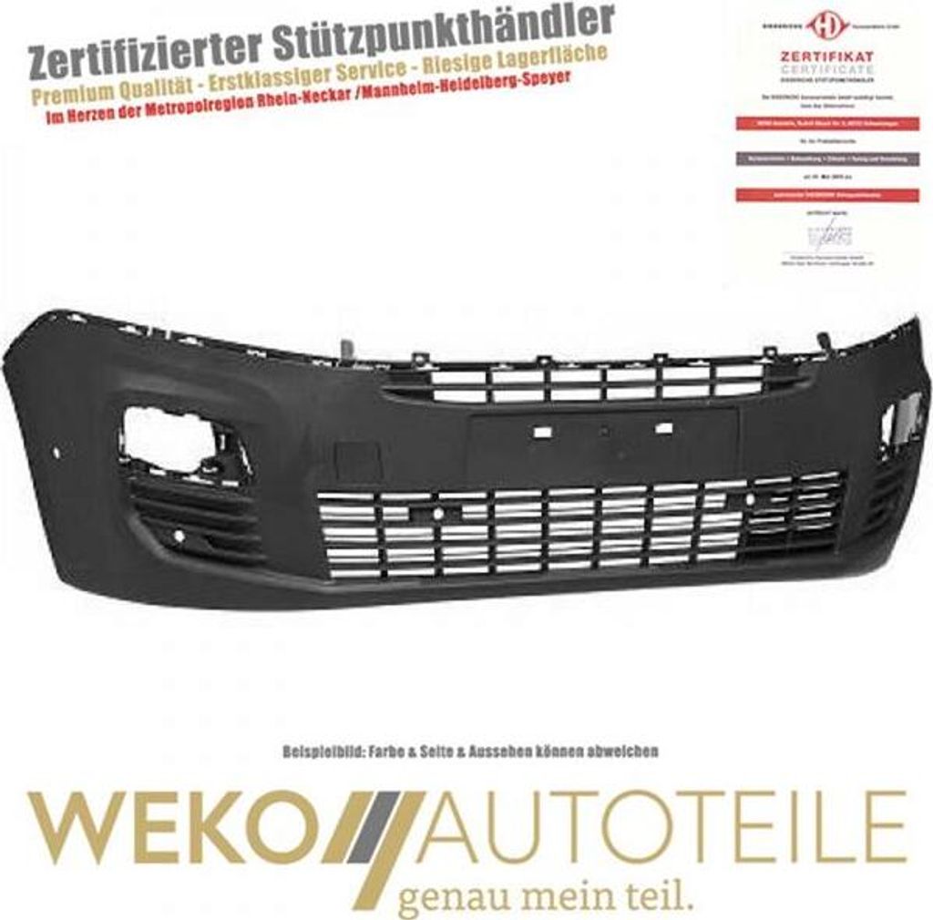 Stoßstange vorne DIEDERICHS 4014852 für CITROËN PEUGEOT