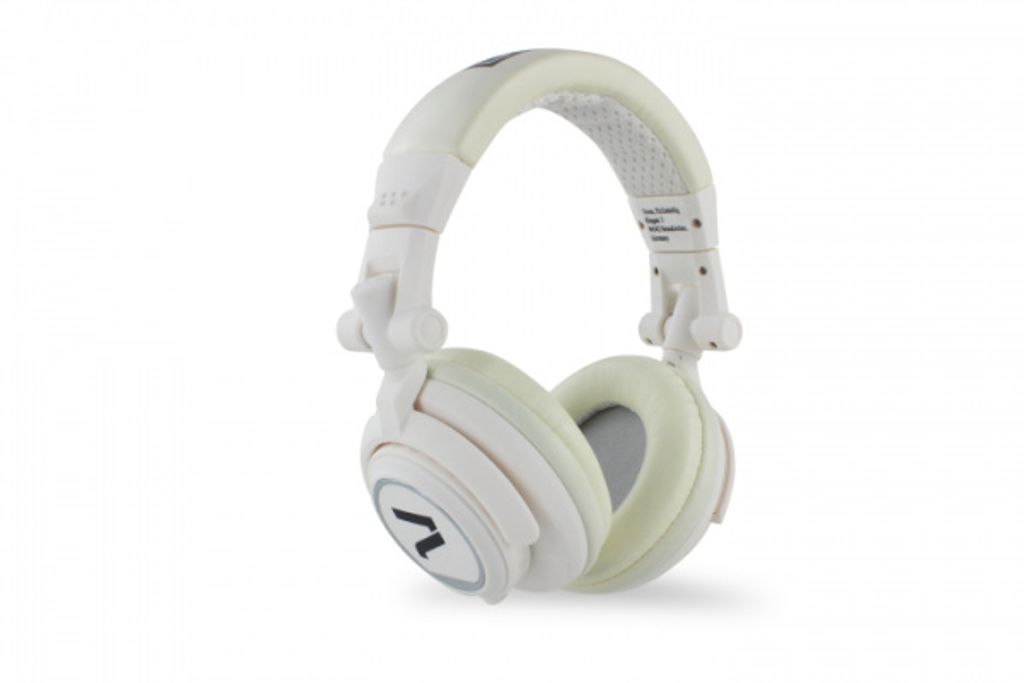 7even Headphone white / Dj, Hifi, Sport Kopfhörer, dreh-klappbar, tauschbares Kabel, 110db