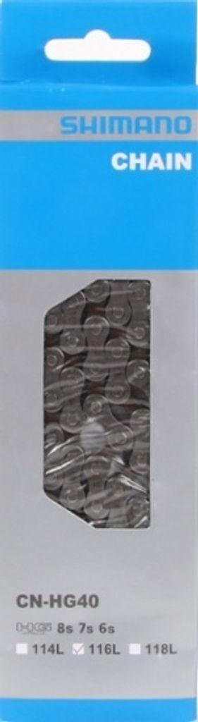 Łańcuch Shimano CN-HG40 pakowany 116 ogniw ECNHG40116Q Zdjęcie produktu 13
