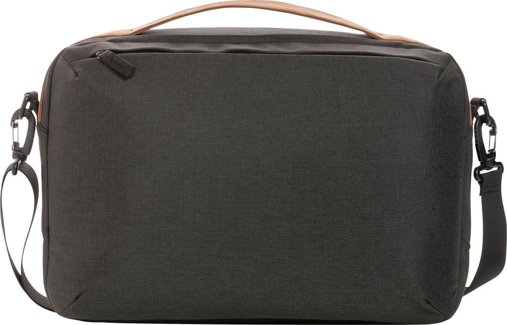 XD Xclusive - Laptop-Tasche "Impact Aware", Zweifarbig XD760 (Einheitsgröße) (Schwarz)