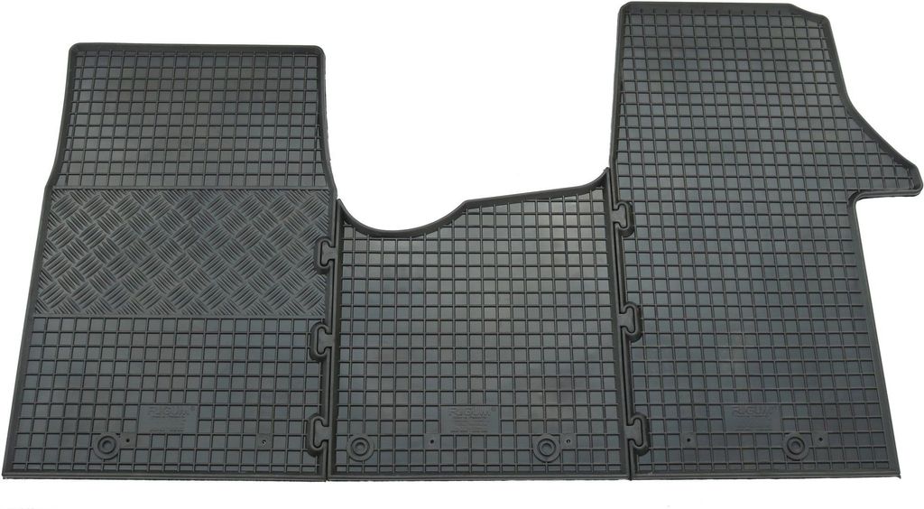 Rigum Gummi Fußmatten Set für Opel Vivaro B + Renault Produktbild 