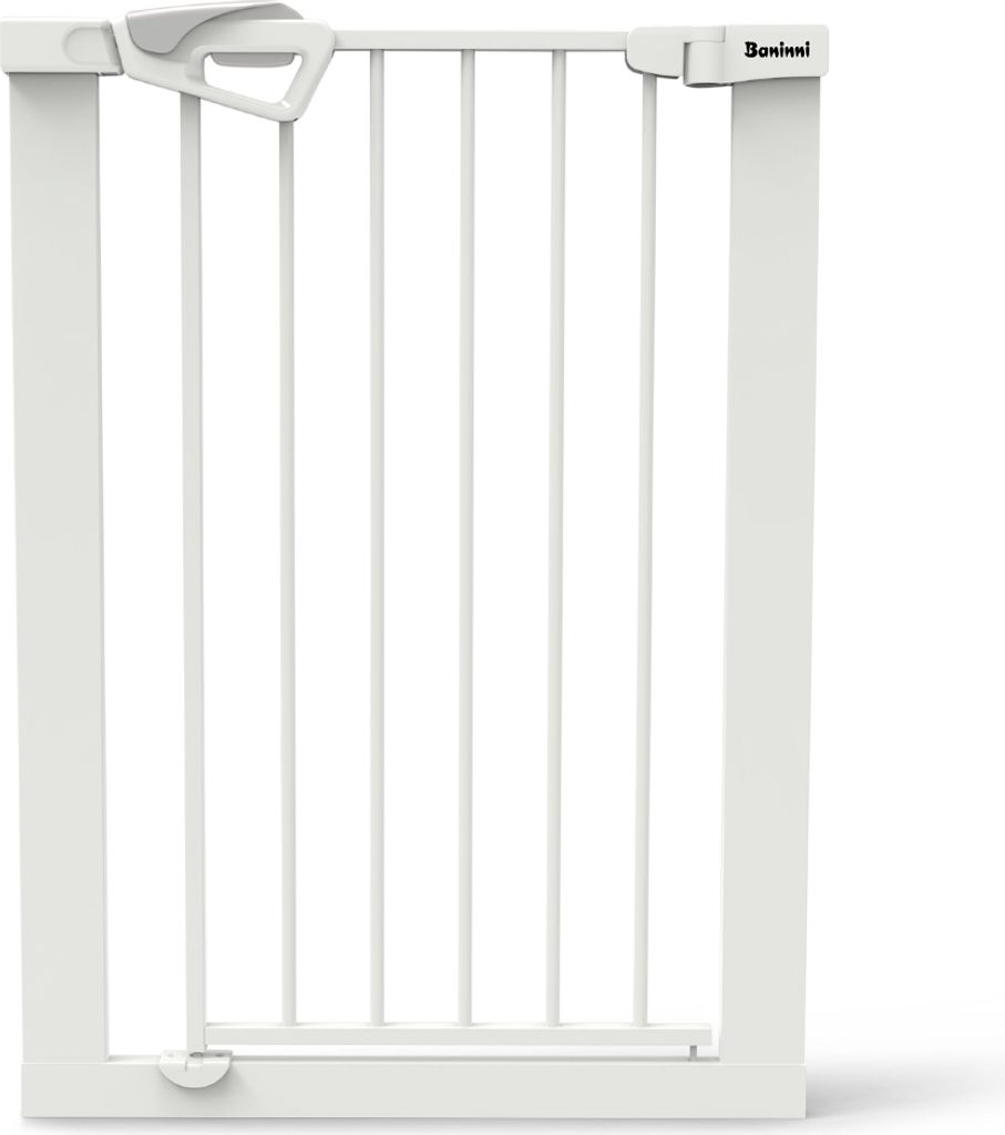 Barrière de sécurité Baninni Alvera blanche - 62 cm à 69 cm Image du produit 