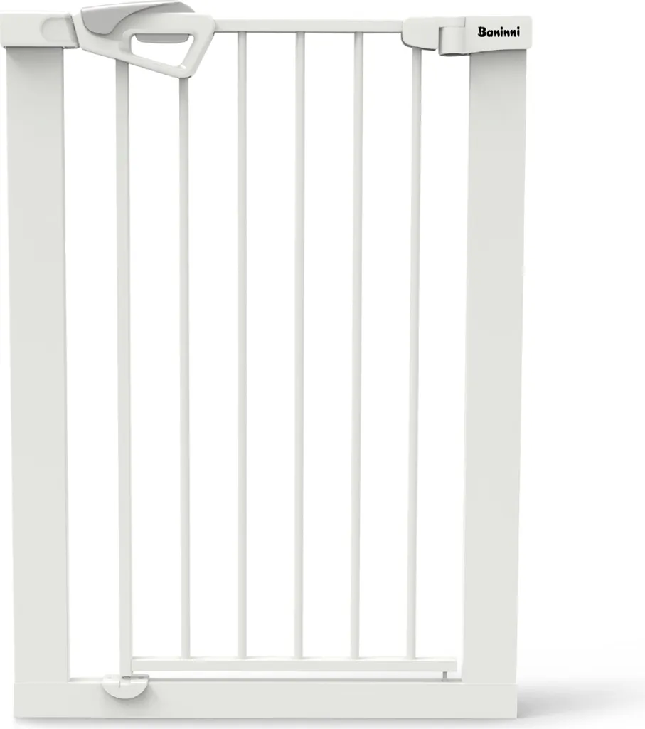 Barrière de porte et escalier Alvera Baninni blanche 62 cm - 69 cm