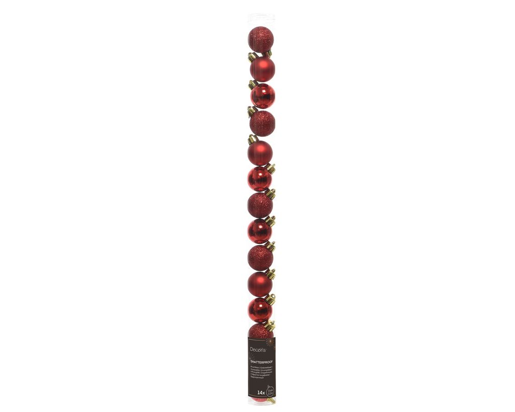 14er Röhre Kugeln CHRISTMAS Produktbild 