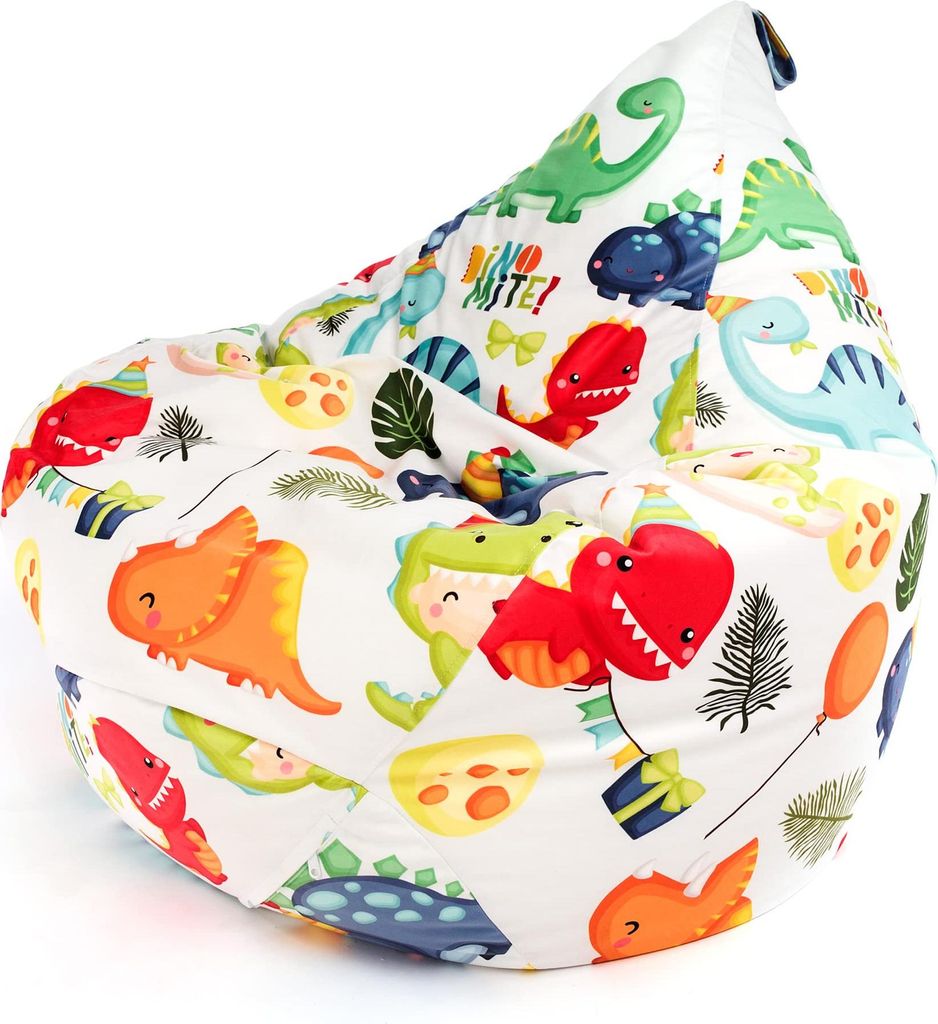 Ecopuf - Sitzsack Bean Bag 90x110cm - Oscar Modern Muster Produktbild 