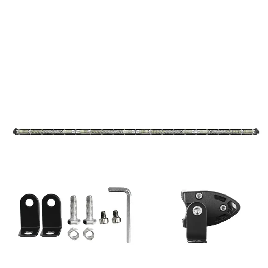 Barre LED 42 pouces pour 4x4 et camion, projecteur 208W spécial nuit