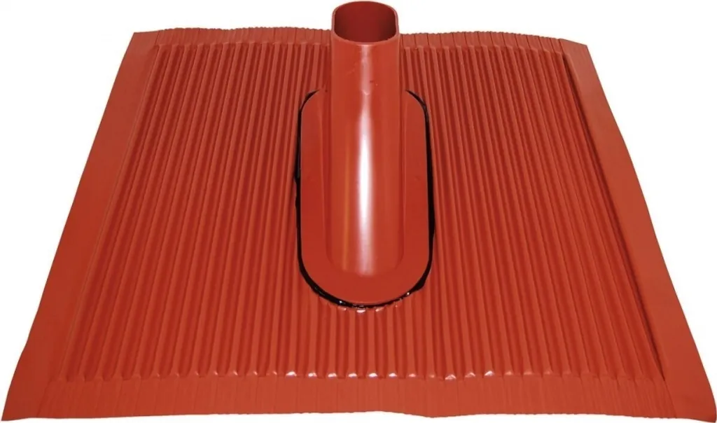 Megasat Tuile Plastique-Alu 500x440mm Rouge 1800255 pour Antenne