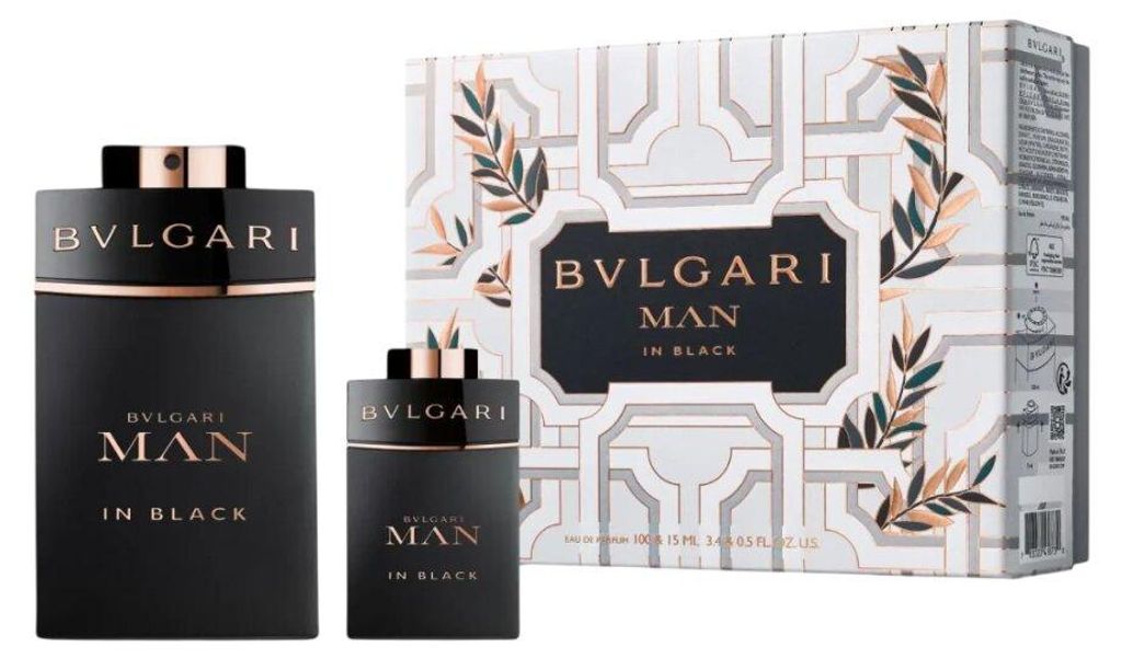 BVLGARI Man In Black Set, voor heren, 2 stuks, eau de Productafbeelding 