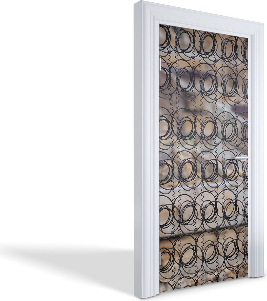 Türaufkleber Innentüren Selbstklebende Kreativ Wandsticker - Matratzenfedern - 95 x 205 cm