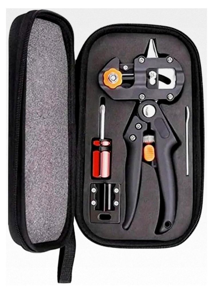 Multifunktionale Gartenschere | Astschere | Rostfreie Veredelungsschere für Garten, Blumen, Bäume, Obstbäume, Pflanzenzweige | Hochwertige Vered...