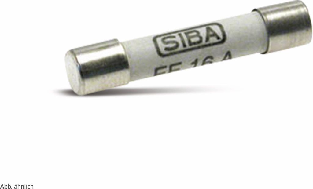 SIBA G-Sicherung, 6,3x32, 16 A, 500 V, superflink Produktbild 