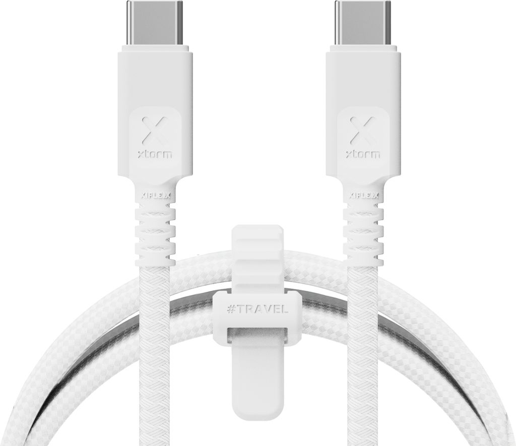 Xtorm Next Gen USB-C PD Ultra 240W Kabel - 3 Meter - Weiss