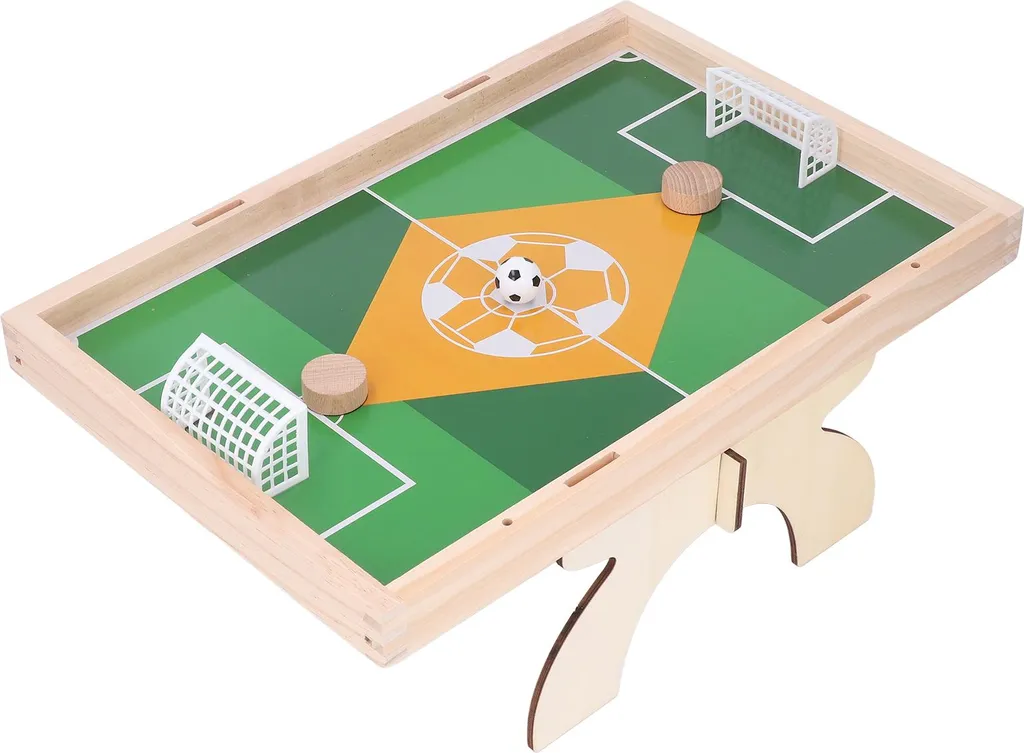 Mini baby-foot en bois de pin pour enfants - Jeu de plateau interactif