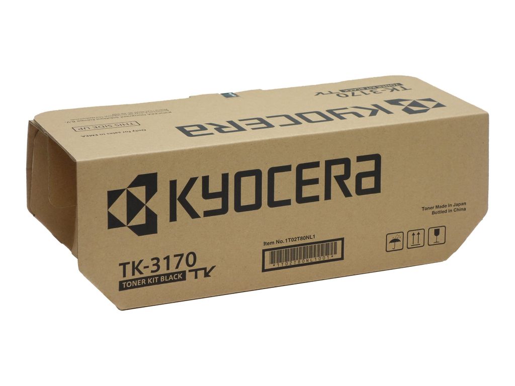 KYOCERA TK-3170, 15500 stron(y), Czarny, 1 szt. Zdjęcie produktu 