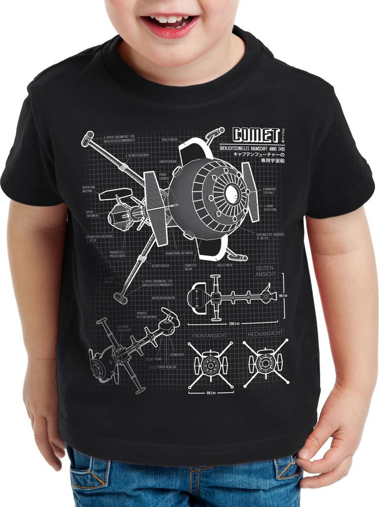 style3 Future Comet Kinder T-Shirt captain