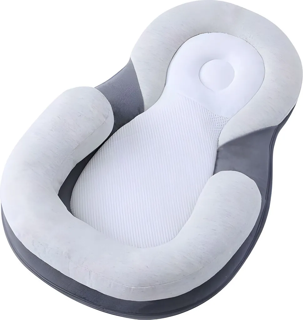 Fauteuil ergonomique nouveau-né avec soutien cervical et assise lavable