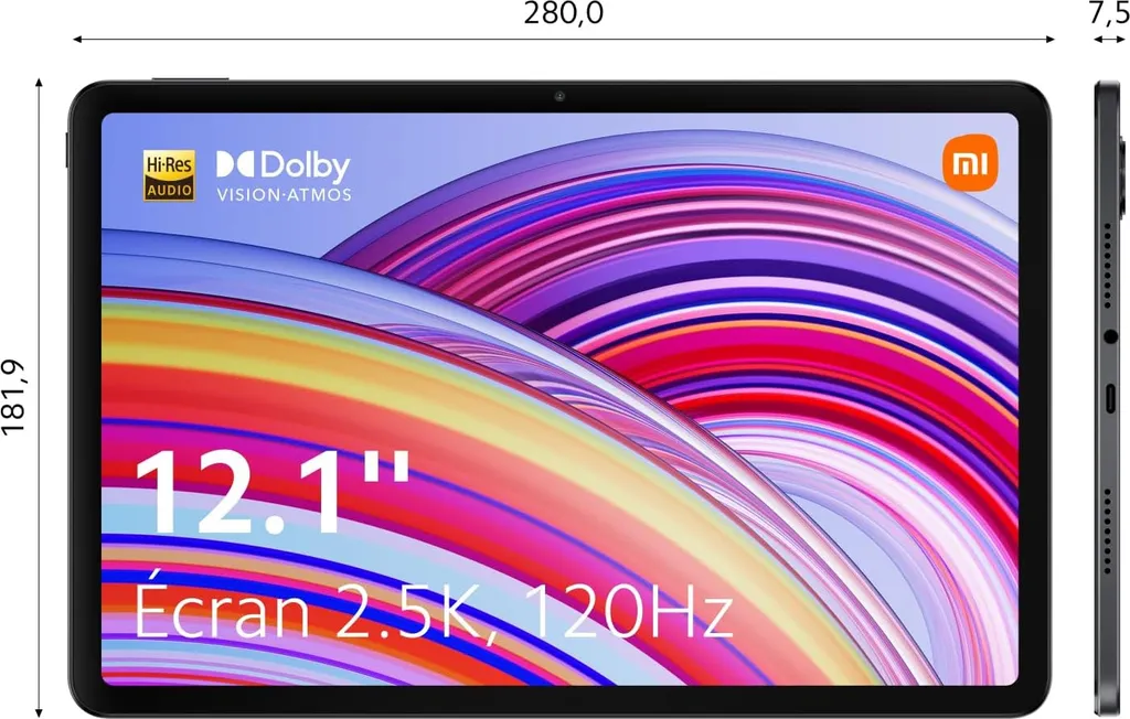 Tablette numérique Redmi Pad Pro 12,1 pouces avec large écran Xiaomi - 7