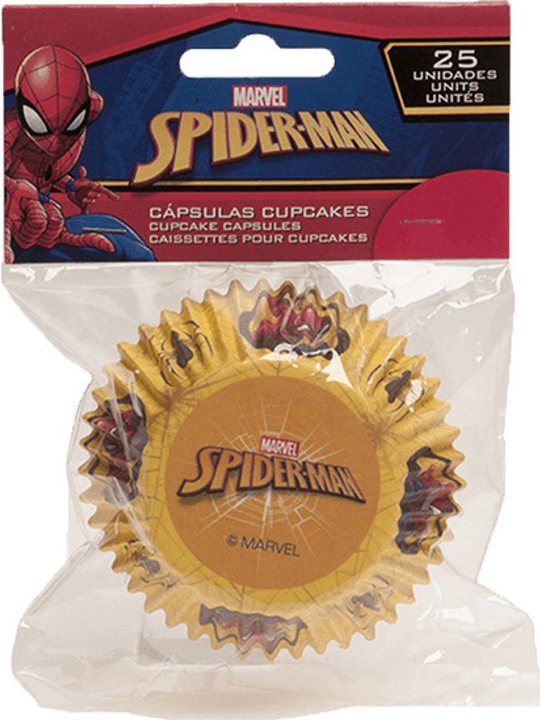 Puzdrá na muffiny Spiderman 25 puzdier Obrázok produktu 